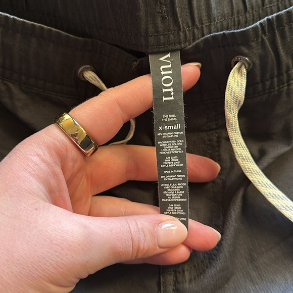 Vuori Ripstop Cargo Pants Charcoal Grey XS - Picture 8 of 11